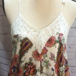 Impressions  || Floral and lace boho tank top Photo 1