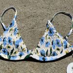 Tori Praver  Jagger Top Floral Smocked size L Photo 3