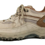 New Balance  Cream and Brown Sneakers Photo 0