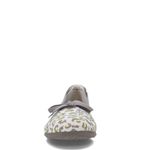 NEW Women's Clarks, Carly Hope Flat GREY LEOPARD Photo 4