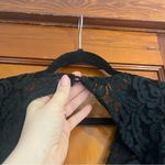 Jasmine Black Ruched Sheath Midi Dress Photo 3