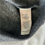 Rafaella  Gray Sweater, collar with button detail size Large cotton blend Photo 3