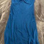 Sangria halter top dress blue size 10 y2k 90s Photo 1