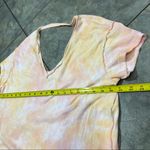 We The Free All Mine Tie Dye Tee Pink Orange Overside Short Sleeve Sz XS Boho Photo 6