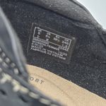 Clarks  Women's Ashland Spin Black Leather Flats Comfort Shoes 8.5 Ortholite Photo 6