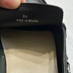 Talbots Black Leather Flats with Metal Detail Photo 5