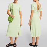 Maje NWT Ruched Stretch-Knitted Dress Size 34 Small Photo 3