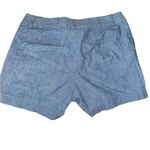 J.Crew  5” Classic Chambray Cotton Shorts in Med Echo Blue Wash Photo 4
