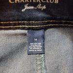 Charter Club NWT  Jean Shop Womens Skirt‎ Button Down Pockets Sark Wash Size 14 Photo 6