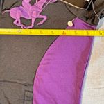 Beverly Hills Polo Club NEW Black Purple Zip Up Track Jacket Women's M Logo Y2K Photo 7