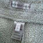 Sincerely Jules  Sherpa Pants Loungewear Juniors Size Large Beige/Cream Photo 2