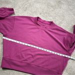 Lululemon  Ribbed Softstreme Perfectly Oversized Cropped Crew in Magenta Purple 6 Photo 11