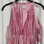 Saylor Rheta Metallic Tie Dye Stripe Mini Dress Sz.M NWT Photo 5