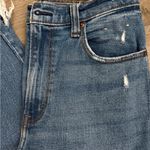 Abercrombie & Fitch  The Ankle Straight Ultra High Rise Distressed Curve Love Photo 2