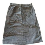 Banana Republic  women's size 2 midi corduroy grey skirt Photo 1