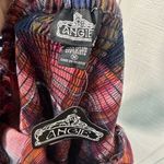 Angie  Women's Plaid Long Sleeve Dress with Ruffle Hem Size Medium NWT Photo 10