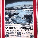 Apriori by Escada Vintage Striped Graphic Tee 12 EUC Red Photo 1