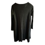 Eileen Fisher Gray Italian Fabric Long Sleeve Dress - Womens Size S/P Photo 4