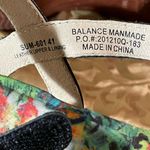 Alegria  Black Leather Platform Sandals with Floral Insole Photo 5