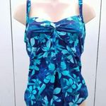 Lands' End flyaway underwire Tankini top Photo 1