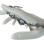 American Vintage Vintage Noah’s Ark Animal Charm Bracelet With Detailed Animal Figures 8” Photo 0