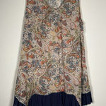 Hayden Sleeveless Ruffle Cottagecore Floral Paisley Boho Romantic Size Small Photo 0