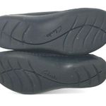 Clarks Clark’s Ashland Lilly Black Leather Slip-on Loafers Women sz 8.5 Photo 4