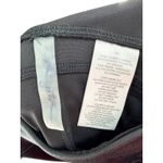 NWT Gottex Studio Black Faux Leather Mesh Paneled Zip Detail Capri Leggings L/G Size undefined Photo 1