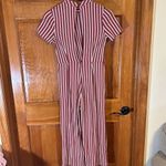 Everly Women’s Stripe Jumpsuit Size Med-EUC Photo 4