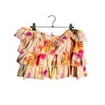 Urban Outfitters NWT‎  Out From Under Cammy Ruffle Trim Micro Skort XL Pink Photo 3