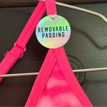 Victoria's Secret NWT Victoria’s Secret PINK Ultimate Tie Dye Mesh Intimates Halter Sports Bra L Photo 3