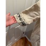 Rebecca Taylor Women's Ivory Sequin Jacket Size 4 Elegant Open Front Photo 2