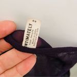 Free People intimately  purple sheer lingerie top sleep shirt lace sheer small Photo 4