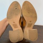 Sole Society Women's Peep Toe Bootie Heeled Sandals Ankle Strap Brown Size 8.5M Photo 7