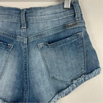 🌸 Kancan Cute and Flirty, Jean Cut off Shorts, size XS‎ Blue Photo 5