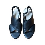 Cole Haan Anastasia City Sandal, Black Leather, Sz 7.5 Photo 1