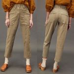 Anthropologie Maeve Olive Tan Turner Cargo Utility Pants Size 26P Photo 1