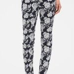 Gap  Signature Skinny Ankle Khaki Pant Navy Floral Photo 0