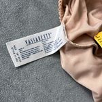 Vassarette Vintage  Half Slip Side Slit Size Medium 16" Latte Beige Y2K New 11003 Photo 5