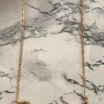 Cancer Horoscope Letter Charm Pendant Necklace Gold Photo 4