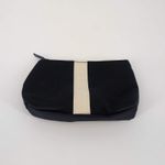 Qatar Air Small Black & Cream Cosmetic Toiletries Bag Accessories Travel Pouch Photo 2