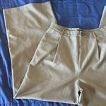 Lulu’s women gray wide leg dress pants Tan Size L Photo 0