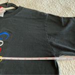 Disney ✨ Black Embroidered Goofy Orlando Florida Shirt Large Photo 8