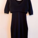 ALLSAINTS  Delron Knit Maxi Dress Vintage Navy Blue Photo 3