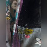 Soft Surroundings  Lisette Floral Velvet Burnout Chiffon Tunic Length Jacket M Photo 5