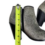 Giuseppe Zanotti  Metallic Leather/Suede Ankle Boots Photo 11