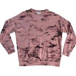 Athleta Balance Pullover Soft Sweatshirt Marine Palermo Pink Tie Dye Size XS Photo 3