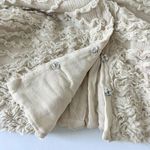 Robert Rodriguez top size 6 cream ruffle sweetheart Photo 4