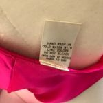 Luxxel Hot Pink Satin Cowl Neck Crop Top And Shorts Set Size M Photo 4
