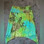 Euro Green Sparkly Skirt Photo 0